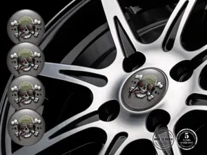 Decal Ruota Racing Edizione Etichette Cupola Lusso